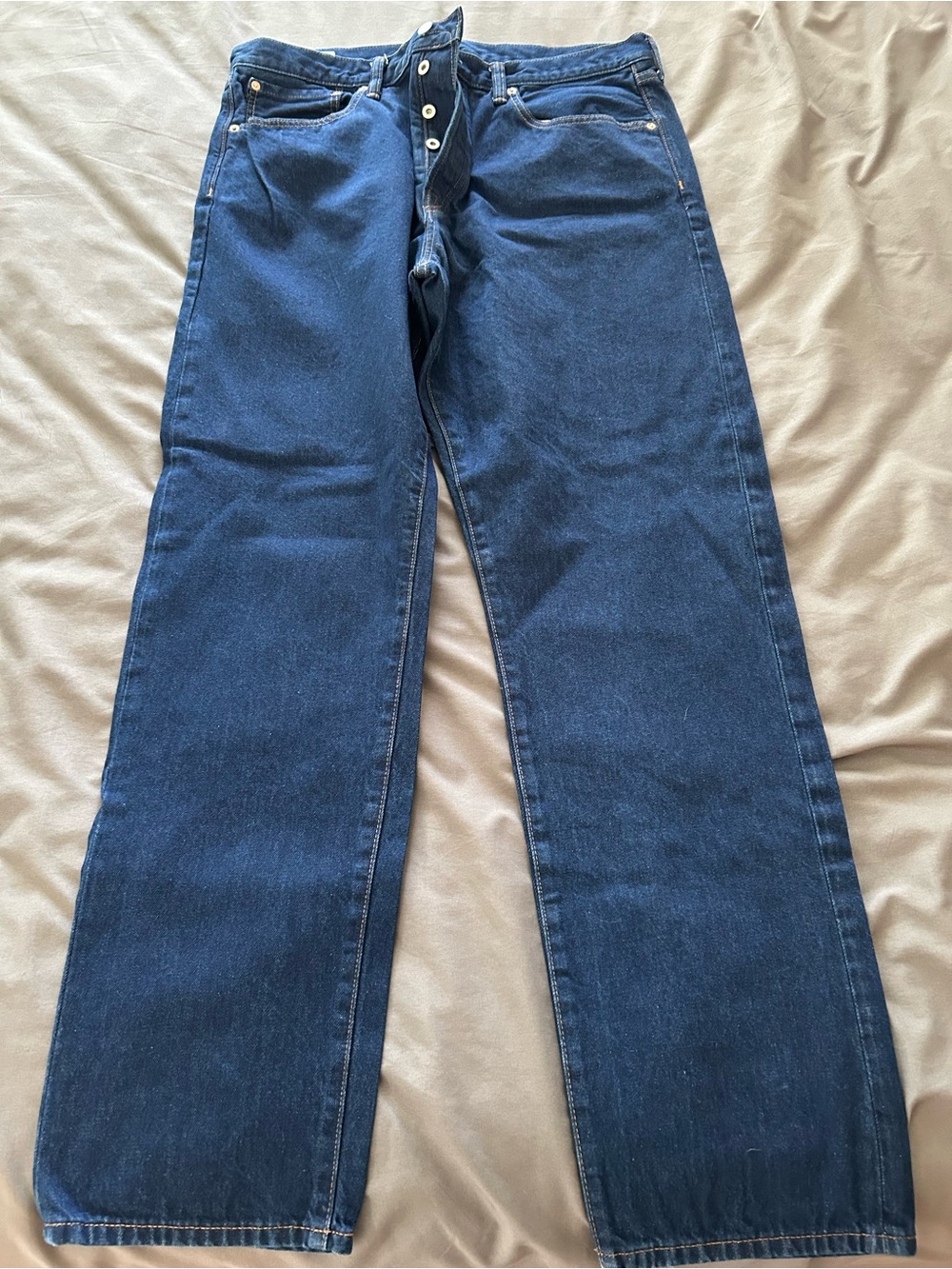 GAP Straight Men's Jeans in Dark Blue Wash